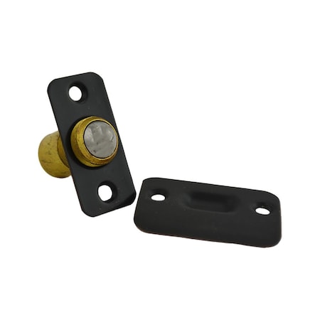 Ives Commercial Solid Brass Round Corner Ball Catch Aged Bronze Finish 349B716